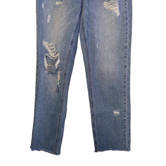 BDG Urban Outfitters Slim Straight Classic Distressed Hidden Button Fly Jeans 26 - Picture 5 of 13